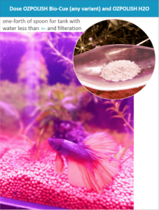 Water Conditioner in small fish tanks